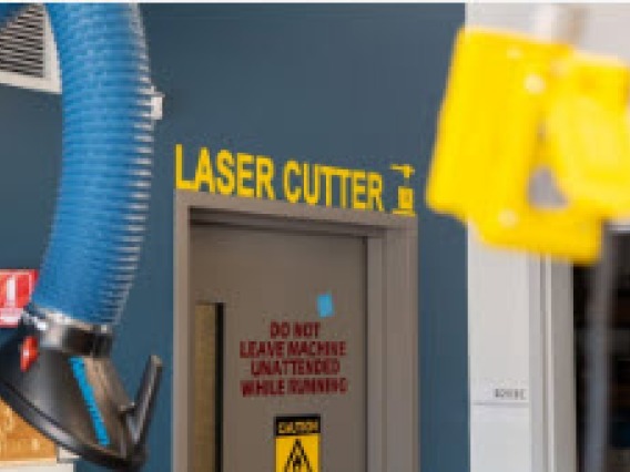 laser cutter room