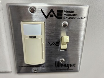 Virtual Acoustic Environment control panel