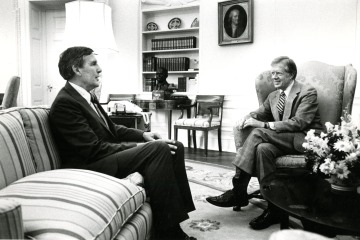 Morris K. Udall and Jimmy Carter