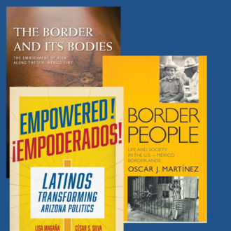 Three UA Press book covers