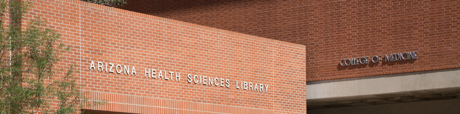 Photo of the exterior of the Health Sciences Library